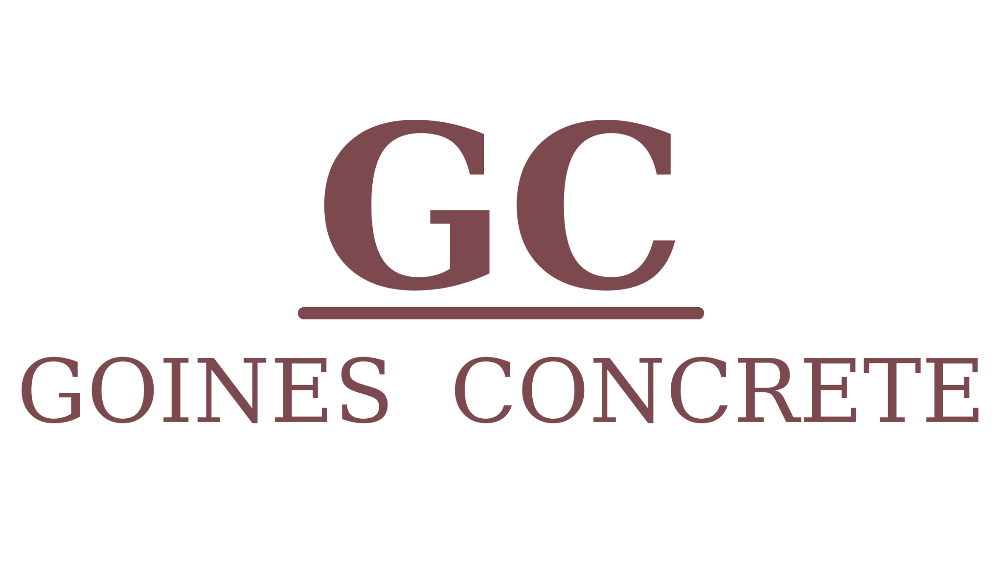 Goines Concrete logo